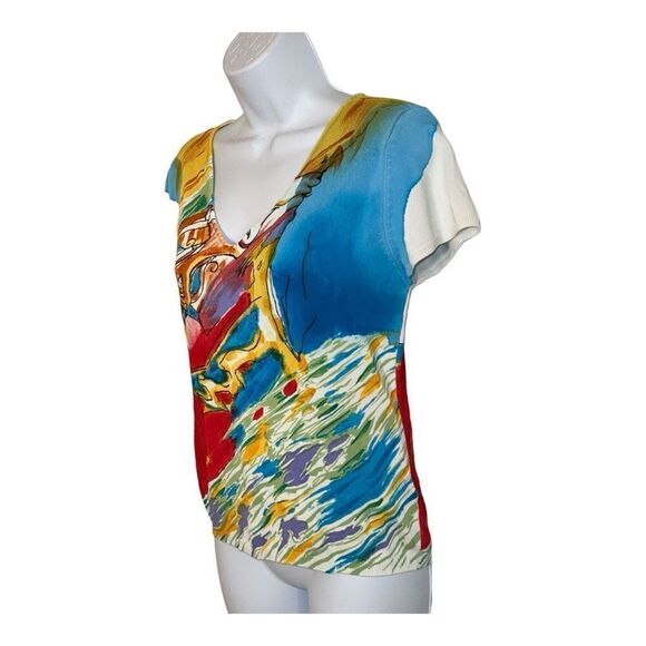 Sharon Anthony American Vintage Women's Multi short sleeve Tee - Picture 2 of 4